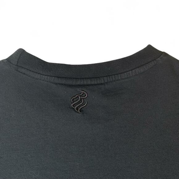 Vintage Rocawear-Y2K-Lime Green/Silver Graphic-Rhinestone-Size 2XL - Picture 4 of 8